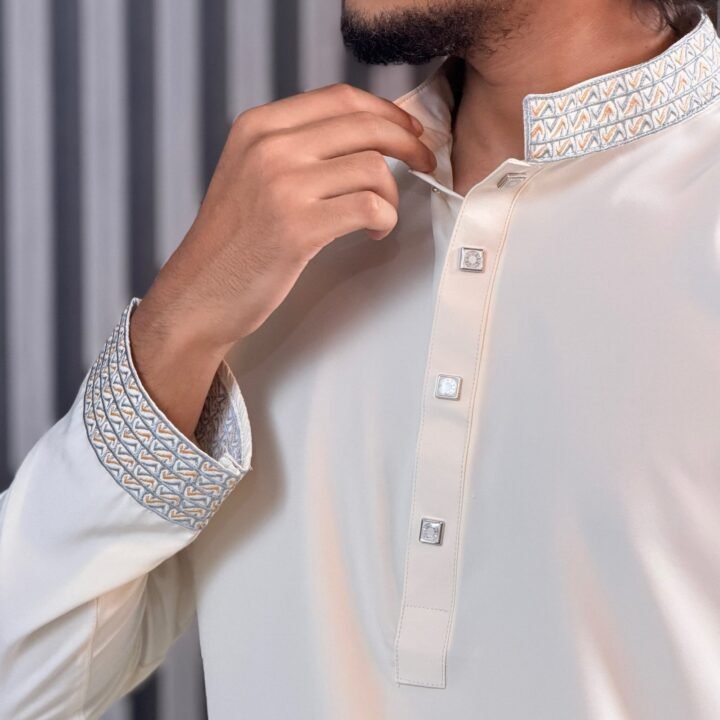 Prime Edition – Cream (Embroidered)